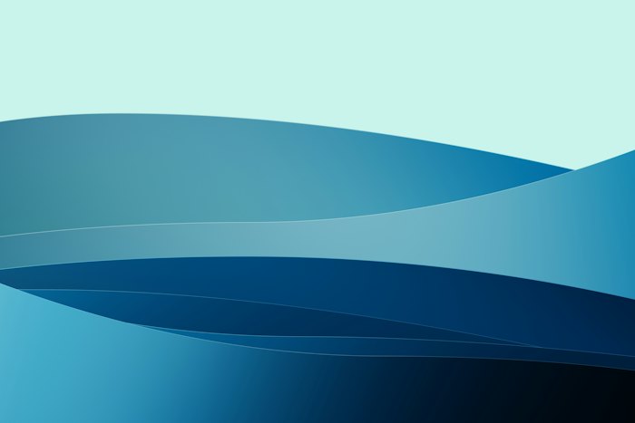 A soft abstract wash of blue light